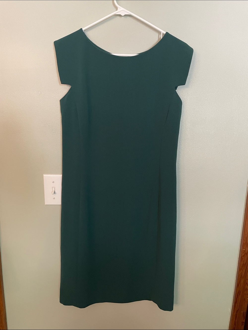 MM Lafleur Emerald Green Sheath Dress